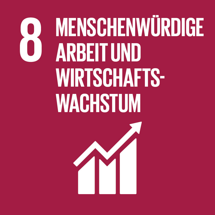 UN-Nachhaltigkeitsziel 8 – Menschenwürdige Arbeit und Wirtschaftswachstum