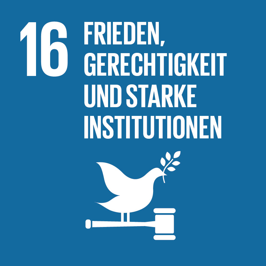UN-Nachhaltigkeitsziel 16 – Starke Institutionen