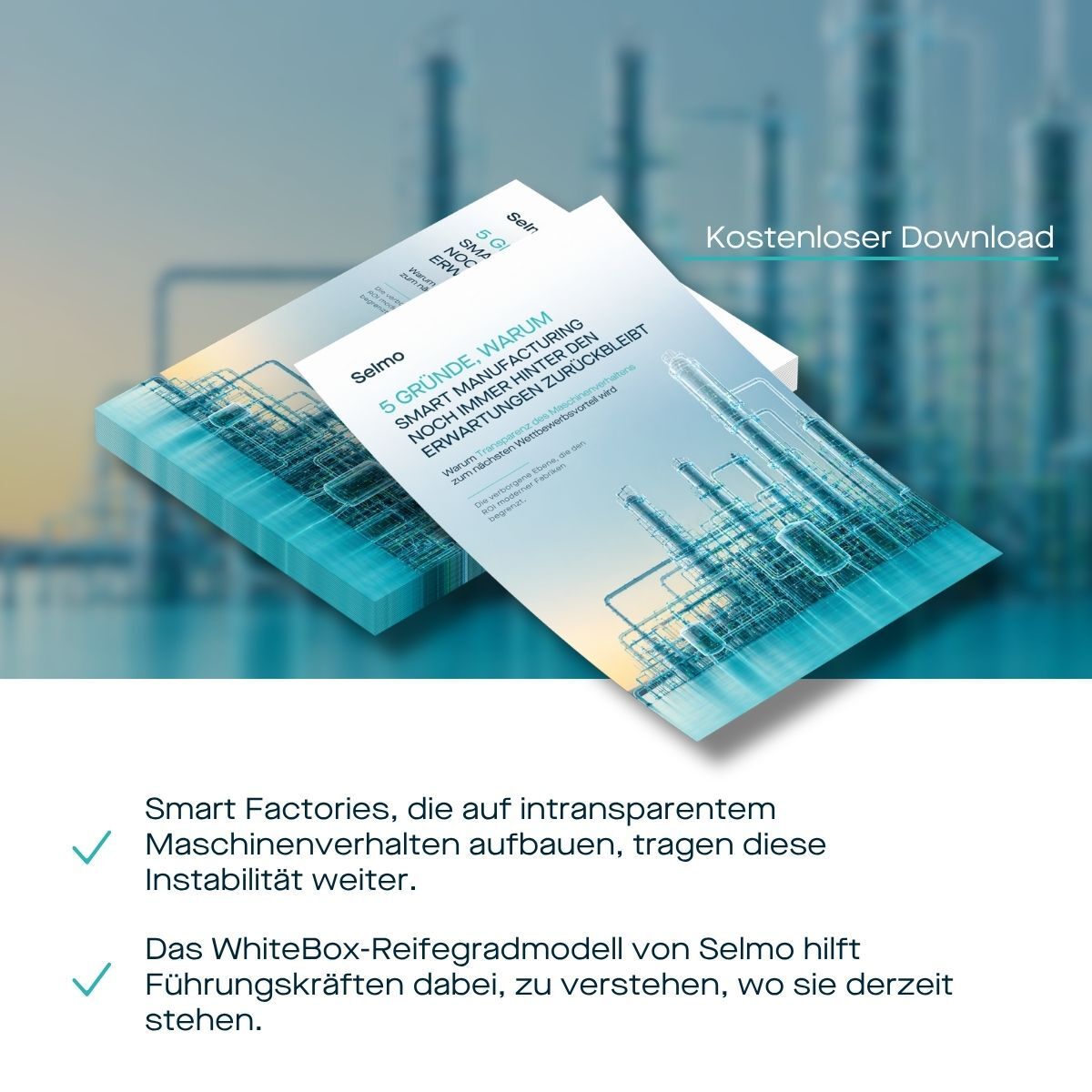 Laden Sie das kostenlose Whitepaper „Smart Manufacturing“ herunter und erfahren Sie, warum moderne Fabriken trotz Digitalisierung häufig hinter den Erwartungen zurückbleiben. Laden Sie das kostenlose Whitepaper „Smart Manufacturing“ herunter und erfahren Sie, warum moderne Fabriken trotz Digitalisierung häufig hinter den Erwartungen zurückbleiben.